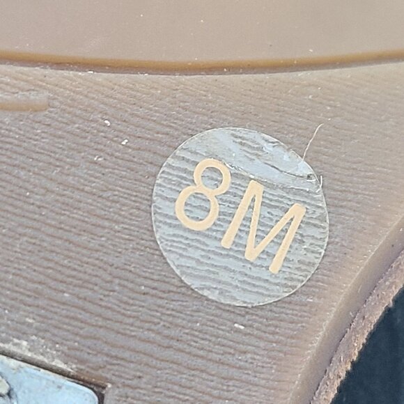 Gianni Bini Women's Booties Ankle Boots Black Suede Side Zip Size 8 - Picture 8 of 8